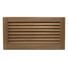 Load image into Gallery viewer, Whitecap Teak Louvered Insert - 9-3/8" x 18" x 3/4" [60716]

