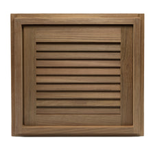 Load image into Gallery viewer, Whitecap Teak Louvered Door &amp; Frame - Right Hand - 15" x 15" [60722]
