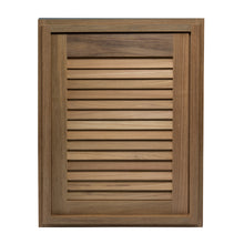 Load image into Gallery viewer, Whitecap Teak Louvered Door &amp; Frame - Right Hand - 15" x 20" [60724]
