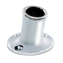 Load image into Gallery viewer, Whitecap Top-Mounted Flag Pole Socket CP/Brass - 3/4" ID [S-5001]
