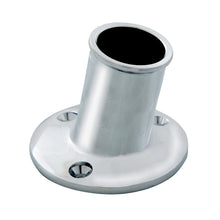 Load image into Gallery viewer, Whitecap Top-Mounted Flag Pole Socket CP/Brass - 1" ID [S-5002]
