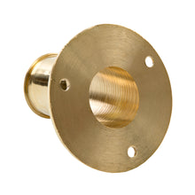 Load image into Gallery viewer, Whitecap Top-Mounted Flag Pole Socket Polished Brass - 1" ID [S-5002B]
