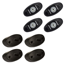 Load image into Gallery viewer, RIGID Industries A-Series Rock Light Kit - 4 Red Lights - Black [400213]
