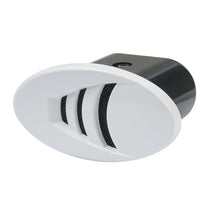 Load image into Gallery viewer, Marinco 12V Drop-In "H" Horn w/Black  White Grills [10079]
