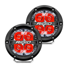 Load image into Gallery viewer, RIGID Industries 360-Series 4" LED Off-Road Spot Beam w/Red Backlight - Black Housing [36112]
