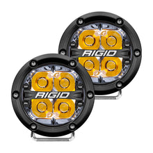 Load image into Gallery viewer, RIGID Industries 360-Series 4" LED Off-Road Spot Beam w/Amber Backlight - Black Housing [36114]
