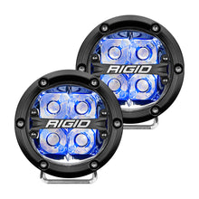 Load image into Gallery viewer, RIGID Industries 360-Series 4" LED Off-Road Spot Beam w/Blue Backlight - Black Housing [36115]
