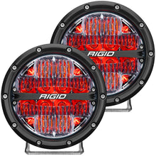 Load image into Gallery viewer, RIGID Industries 360-Series 6" LED Off-Road Fog Light Drive Beam w/Red Backlight - Black Housing [36205]
