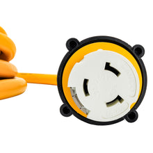 Load image into Gallery viewer, Camco 50 Amp Power Grip Marine Extension Cord - 25 M-Locking/F-Locking Adapter [55621]
