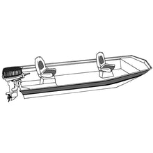 Load image into Gallery viewer, Carver Performance Poly-Guard Styled-to-Fit Boat Cover f/16.5 Open Jon Boats - Shadow Grass [74203C-SG]
