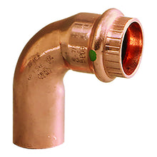 Load image into Gallery viewer, Viega Propress 1/2" - 90 Copper Elbow - Street/Press Connection - Smart Connect Technology [77347]
