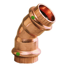 Load image into Gallery viewer, Viega ProPress 1-1/4" - 45 Copper Elbow - Double Press Connection - Smart Connect Technology [77033]
