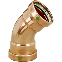 Load image into Gallery viewer, Viega ProPress 2-1/2" - 45 Copper Elbow - Double Press Connection - Smart Connect Technology [20653]
