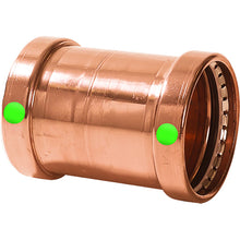 Load image into Gallery viewer, Viega ProPress 2-1/2" Copper Coupling w/o Stop - Double Press Connection - Smart Connect Technology [20743]
