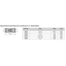 Load image into Gallery viewer, Viega ProPress 1-1/2" Zero Lead Check Valve - Double Press Connection - Smart Connect Technology [79055]
