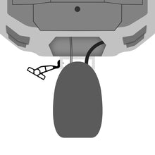 Load image into Gallery viewer, Minn Kota Raptor Jack Plate Adapter Bracket - Port - 2" Setback - 4" Rise - Black [1810361]
