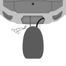 Load image into Gallery viewer, Minn Kota Raptor Jack Plate Adapter Bracket - Port - 2" Setback - 6" Rise - White [1810368]
