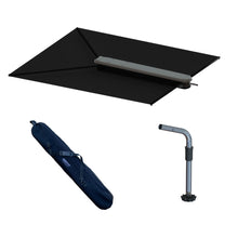 Load image into Gallery viewer, TACO ShadeFin w/Black Fabric, Case  Fixed Rod Holder Mount Kit [T10-3000-4]
