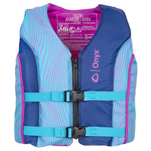 Load image into Gallery viewer, Onyx Shoal All Adventure Youth Paddle  Water Sports Life Jacket - Blue [121000-500-002-21]
