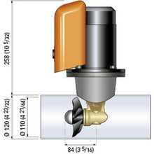 Load image into Gallery viewer, Quick Bow Thruster BTQ 110-25 25KGF - 12V - D110 - 1.3kW [FGBT11025120T00]
