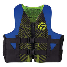 Load image into Gallery viewer, Full Throttle Adult Rapid-Dry Life Jacket - 2XL/4XL - Blue/Black [142100-500-080-22]
