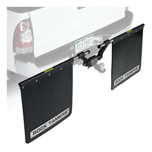 Load image into Gallery viewer, ROCK TAMERS 2" Hub Mudflap System - Matte Black/Stainless [00108]
