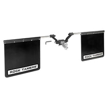 Load image into Gallery viewer, ROCK TAMERS 2" Hub Mudflap System - Matte Black/Stainless [00108]
