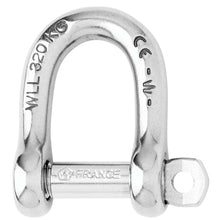 Load image into Gallery viewer, Wichard Self-Locking D Shackle - Diameter 5mm - 3/16" [01202]
