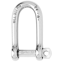 Load image into Gallery viewer, Wichard Self-Locking Long D Shackle - Diameter 8mm - 5/16" [01214]
