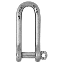 Load image into Gallery viewer, Wichard Captive Pin Long D Shackle - Diameter 5mm - 3/16" [01412]
