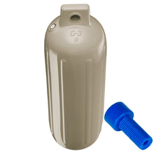 Load image into Gallery viewer, Polyform G-3 Twin Eye Fender 5.5" x 19" - Sand w/Adapter [G-3 SAND W/AIR ADAPTER]
