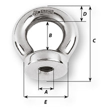 Load image into Gallery viewer, Wichard 3/8 Eye Nut - 13/16" Diameter [06351]

