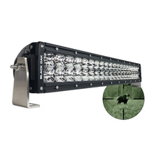 Load image into Gallery viewer, Black Oak Pro Series Double Row Combo Infrared 20" 940nm Light Bar - Black [20IR-940]
