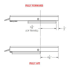 Load image into Gallery viewer, TACO 11-1/8" x 36" Manual Seat Slide [M20-3611]
