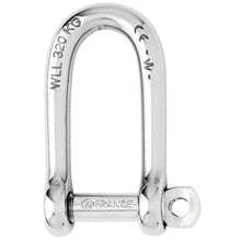 Load image into Gallery viewer, Wichard Self-Locking Long D Shackle - 10mm Diameter - 13/32" [01215]
