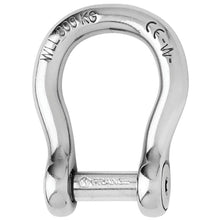Load image into Gallery viewer, Wichard Self-Locking Allen Head Pin Bow Shackle - 8mm Diameter - 5/16" [01344]
