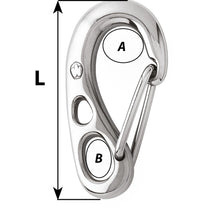 Load image into Gallery viewer, Wichard HR Safety Snap Hook - 100mm Length - 3-15/16" [02382]
