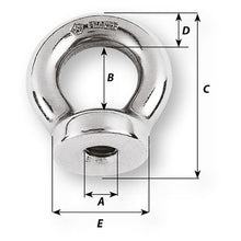 Load image into Gallery viewer, Wichard 12mm Eye Nut - Thread M12 x 175mm [06366]
