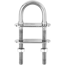 Load image into Gallery viewer, Wichard U-Bolt Pad Eye - 6mm Diameter - 15/64" - 70mm Length - 2-3/4" [06513]
