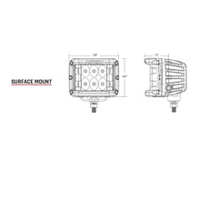 Load image into Gallery viewer, RIGID Industries D-SS Spot w/Amber Pro Lens - Pair [262214]
